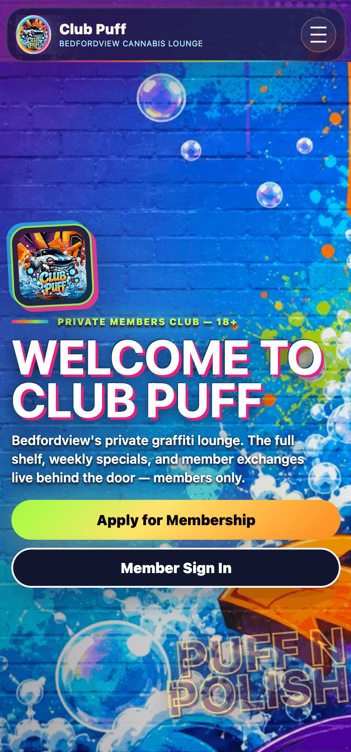 Club Puff on mobile